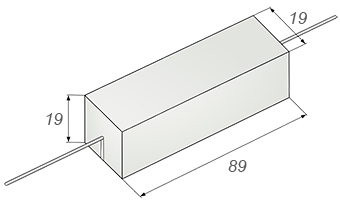 Резистор керамический 40W
