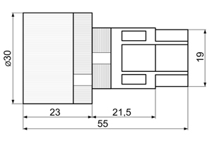 Размеры арматуры LXB2 (3SA8)