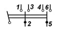 Электрическая схема тумблера ПТ57-7-3В